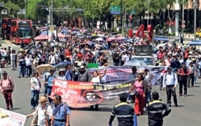 CNTE marcha 15 de mayo: horario, ruta y demandas del Día del Maestro