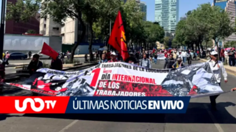 CNTE marcha el Día del Maestro: cierres y protestas en CDMX y estados