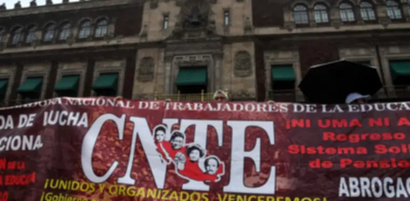 CNTE ratifica huelga nacional y anuncia marcha al Zócalo el 15 de mayo