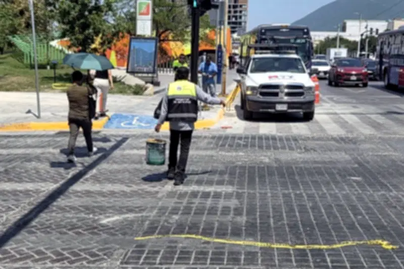 Colapsan con trabajos Zaragoza y Padre Mier