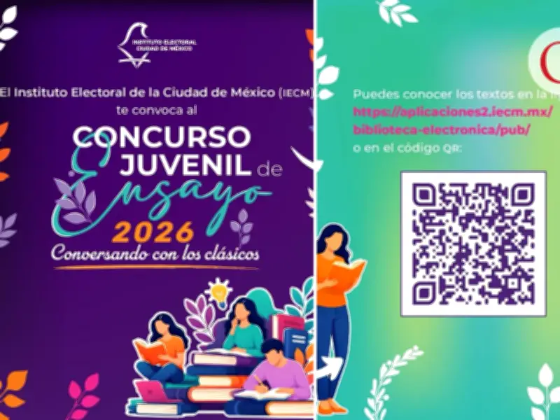 Concurso Juvenil de Ensayo 2026 del IECM: jóvenes y democracia