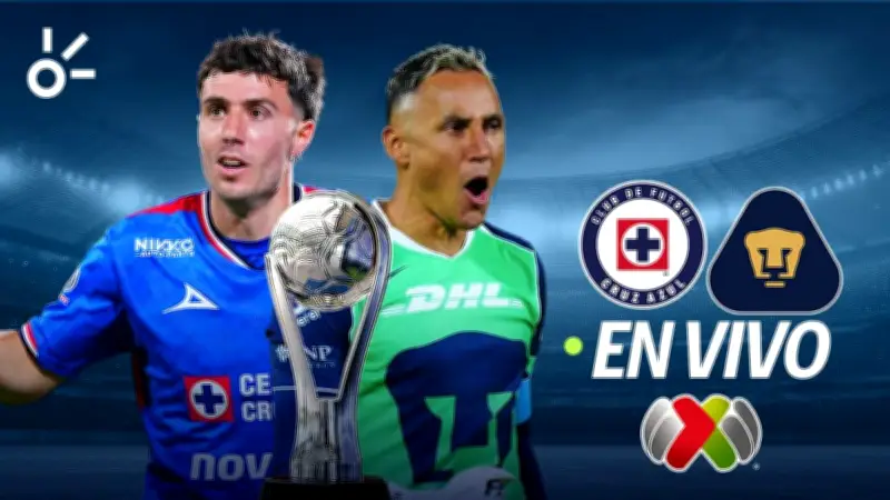 Cruz Azul vs Pumas: Final de ida del Clausura 2026 en vivo