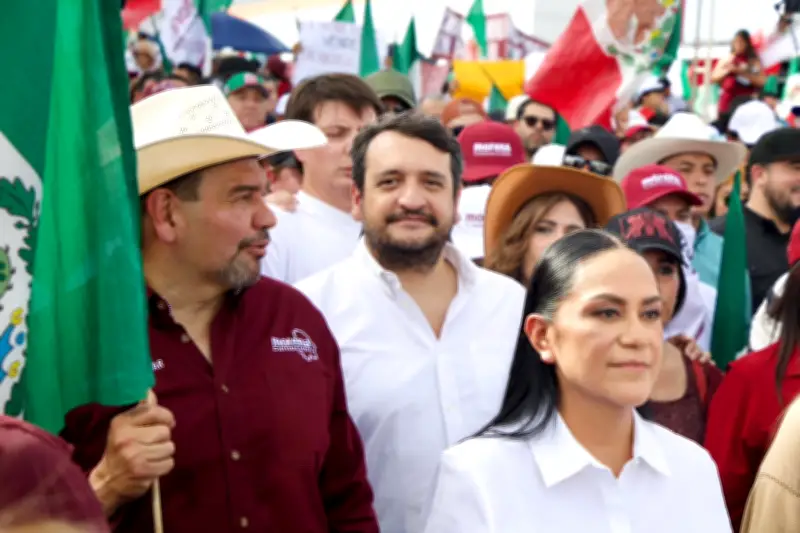 Cuestionan a Andy López Beltrán en Chihuahua: ¿Marcha en Sinaloa?