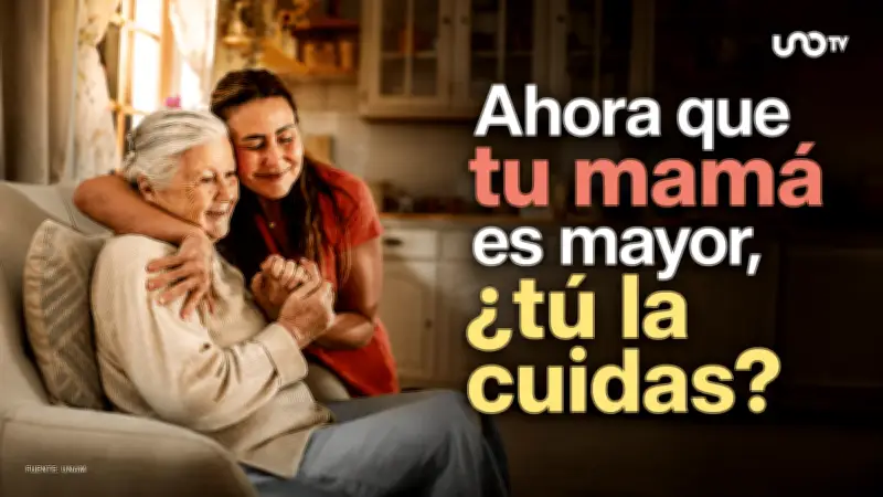 Cuidado integral de mamá en la vejez: consejos de la UNAM