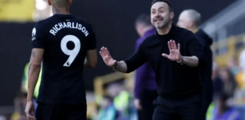 De Zerbi enciende al Tottenham: "Aún no estamos descendidos"