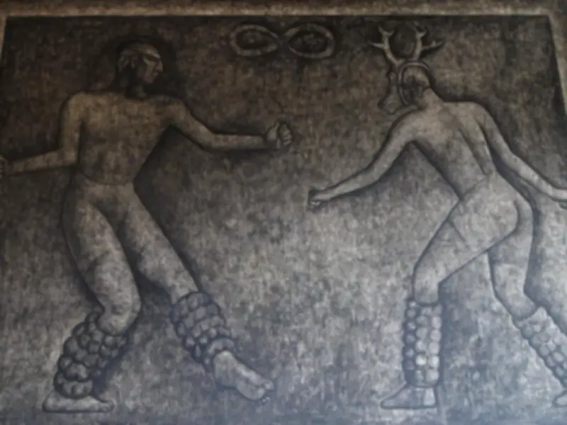 Descubren grisallas de Rivera en el Museo Vivo del Muralismo