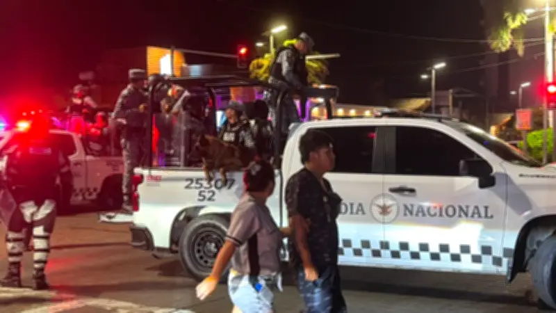 Despliegue de seguridad disuelve el Acamoto 2026 en Acapulco con 8 detenidos