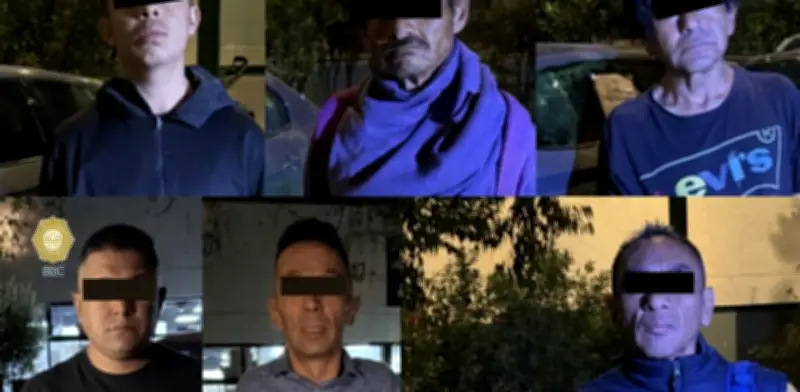 Detienen a 10 por narcomenudeo en Venustiano Carranza, CDMX