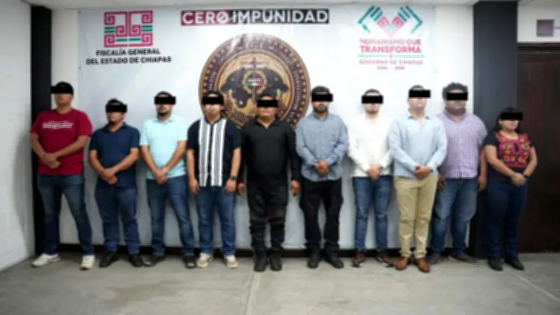 Detienen a 10 por tortura en Tuxtla Gutiérrez tras video viral