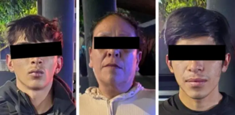 Detienen a cuatro presuntos extorsionadores en Gustavo A. Madero