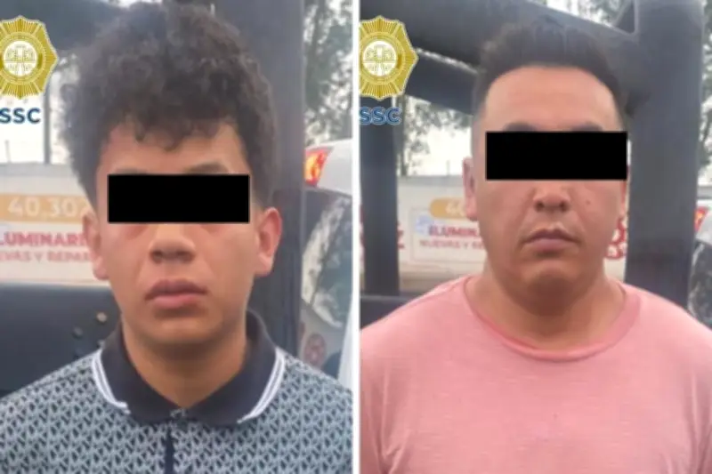 Detienen a dos con auto vinculado a triple homicidio en CDMX