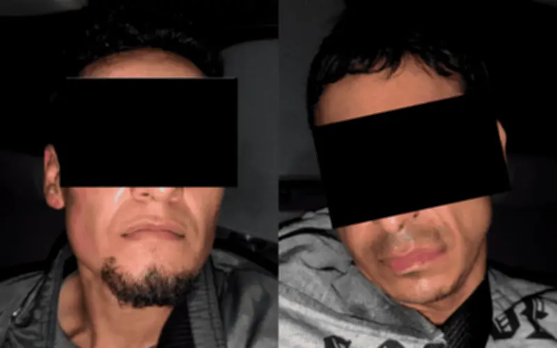 Detienen a dos motociclistas con arma tras persecución en Guadalajara