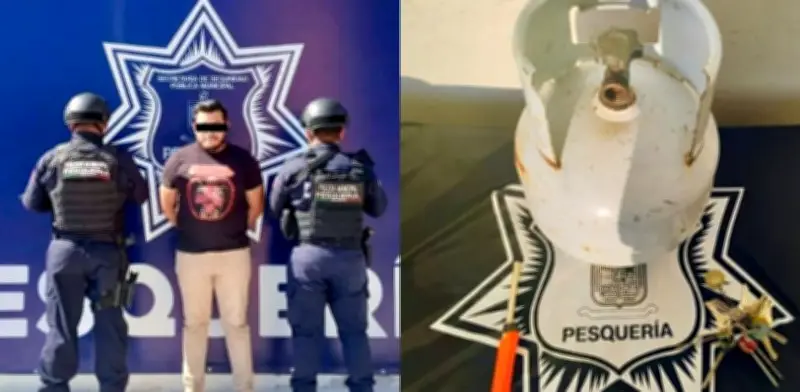 Detienen a hombre por intentar incendiar casa con su pareja e hijo dentro