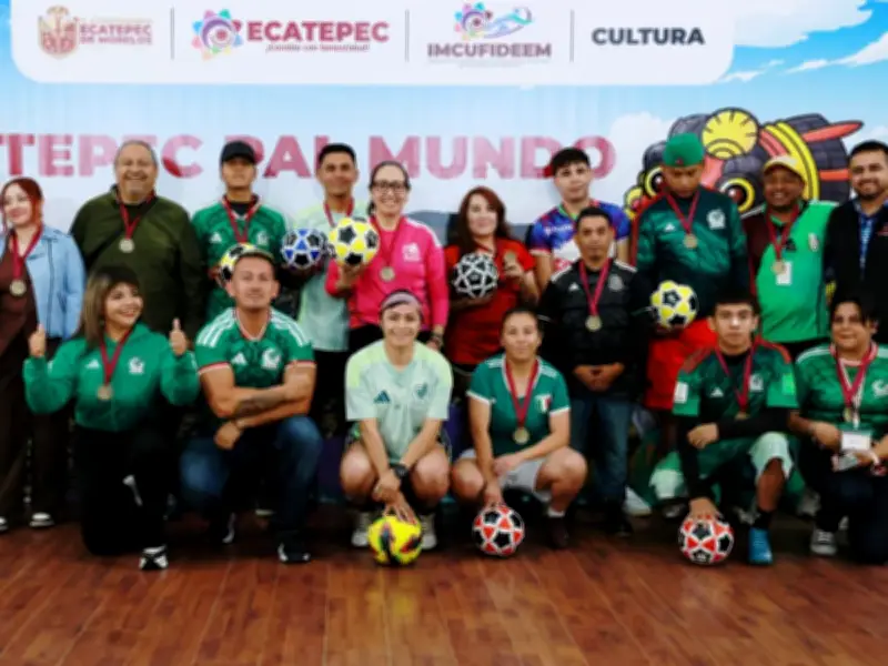 Ecatepec lanza campaña "Ecatepec Pal Mundo" rumbo al Mundial 2026
