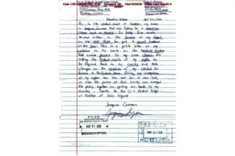El Chapo pide a juez ser enviado a México