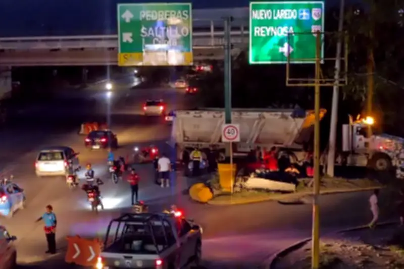 Embisten y matan a motociclista en la Ciudad de México