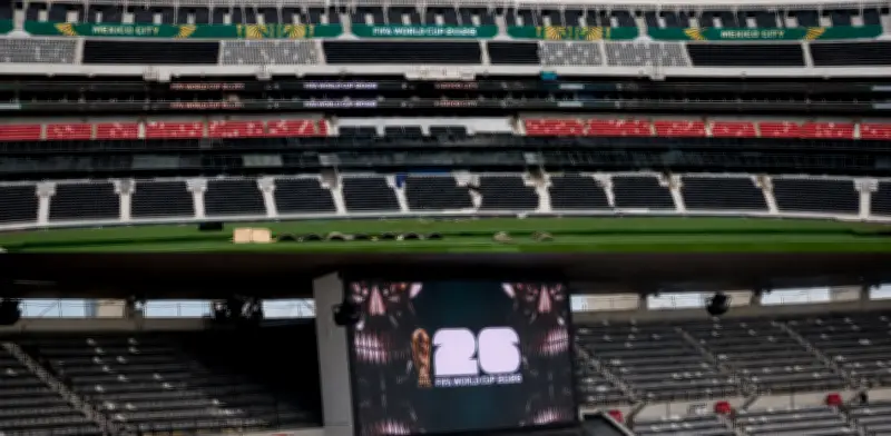 Estadio Ciudad de México estrena branding oficial de la Copa del Mundo 2026