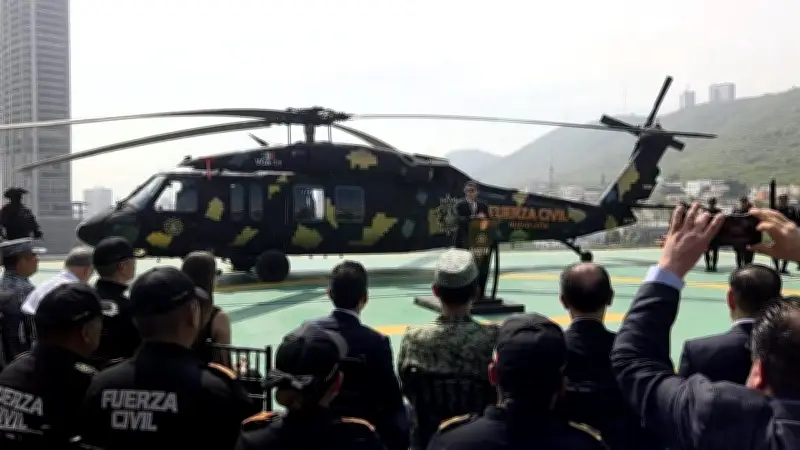 Estrenan otro Black Hawk de $86 millones para la Guardia Nacional
