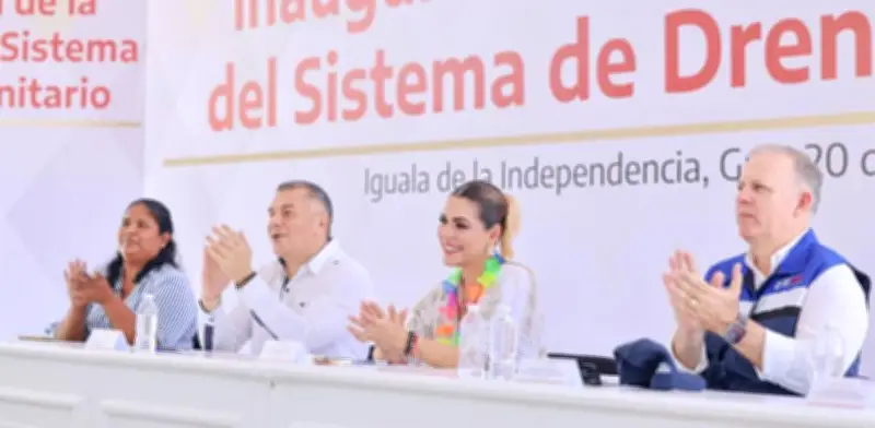 Evelyn Salgado invierte 55 mdp en drenaje sanitario en Iguala y Tuxpan