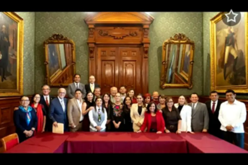 Evelyn Salgado participa en reunión del IMSS-Bienestar