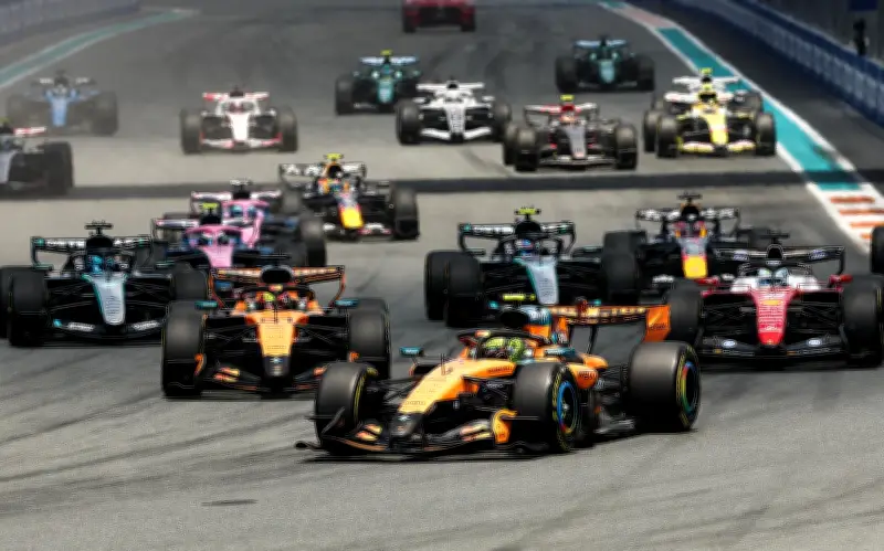 F1 adelanta inicio del GP de Miami por riesgo de tormenta eléctrica