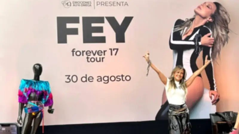 Fey anuncia nuevo disco y concierto en el Auditorio Nacional para agosto