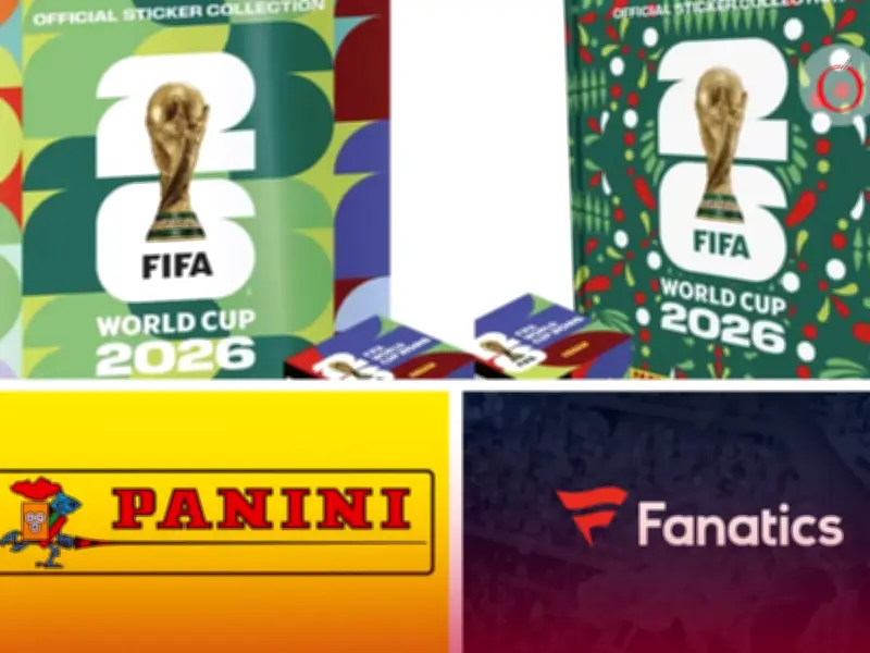 FIFA rompe acuerdo histórico con Panini y se alía con Fanatics para álbumes