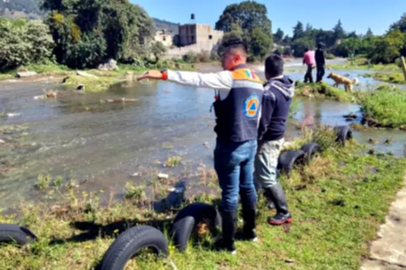 Fuga de agua en Xochimilco se suma a crisis hídrica