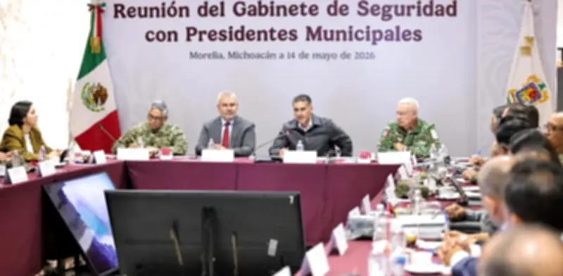 Gabinete de Seguridad se reúne en Michoacán por orden de Sheinbaum