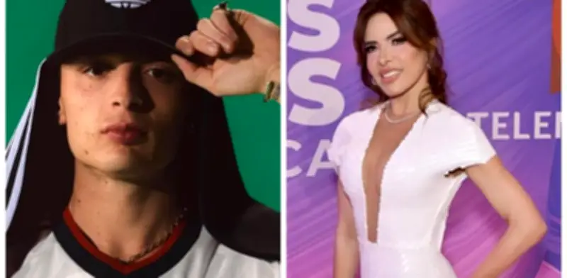 Gloria Trevi sorprende en concierto de Peso Pluma y bailan juntos