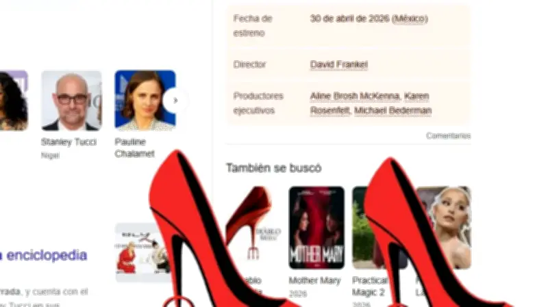 Google conquista fans con efecto de El diablo viste a la moda 2