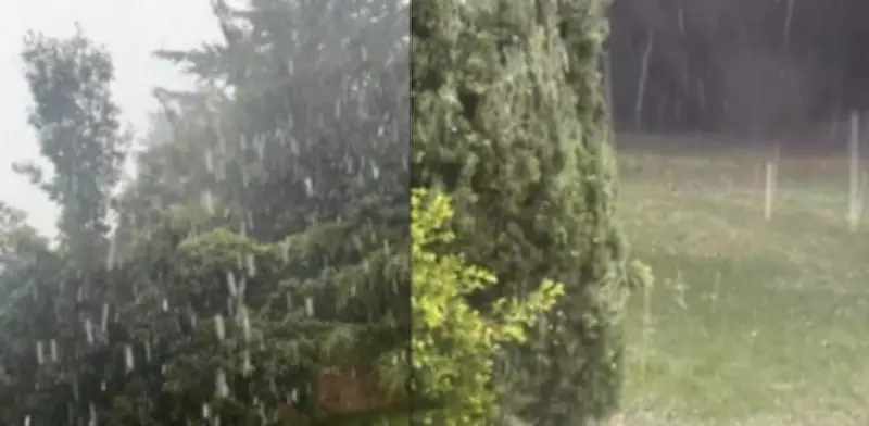 Granizada sorprende a Tlalpan en plena ola de calor en CDMX