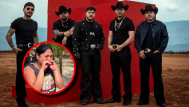 Grupo Frontera sorprende a pareja en playa con serenata