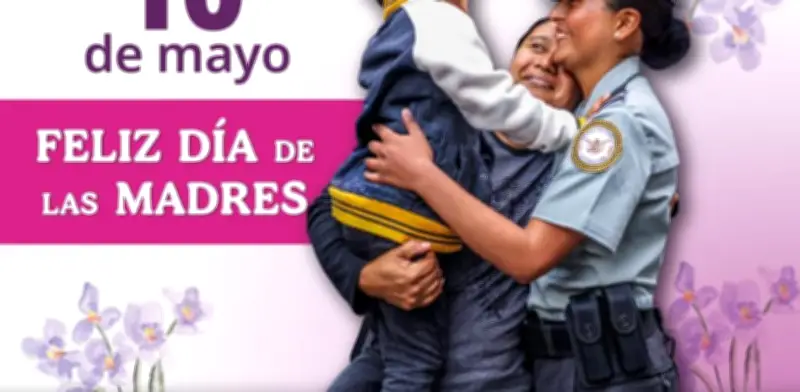 Guardia Nacional celebra a madres mexicanas en su día