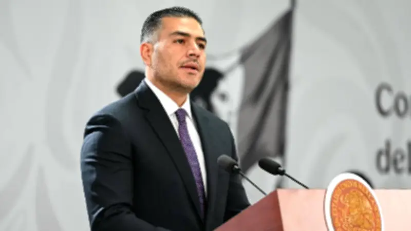 Harfuch rechaza versión de la CIA en explosión de Tecámac