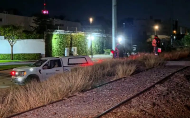 Hombre muere arrollado por tren en Zapopan; cuerpo no identificado