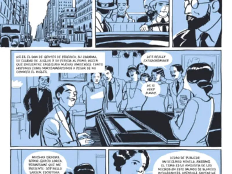 Ian Gibson adapta la vida de Lorca al cómic como memoria histórica