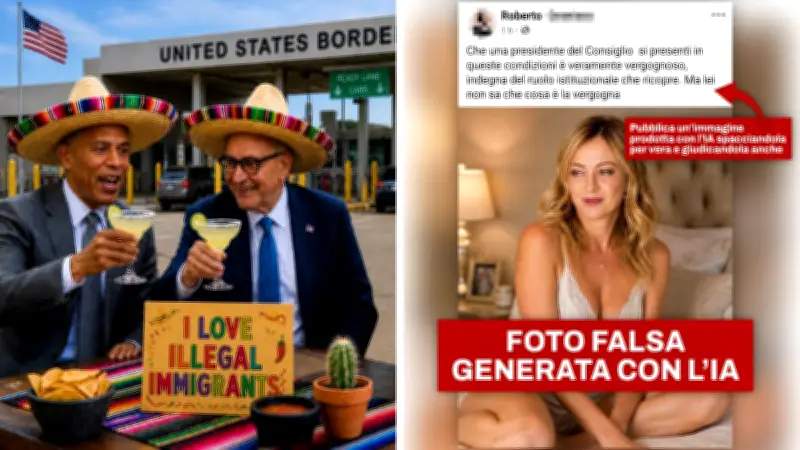 Imágenes falsas con IA: nueva arma política en redes sociales
