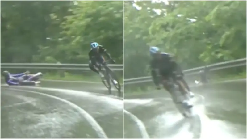 Impactante caída de O’Brien en la etapa reina del Tour de Hungría 2026