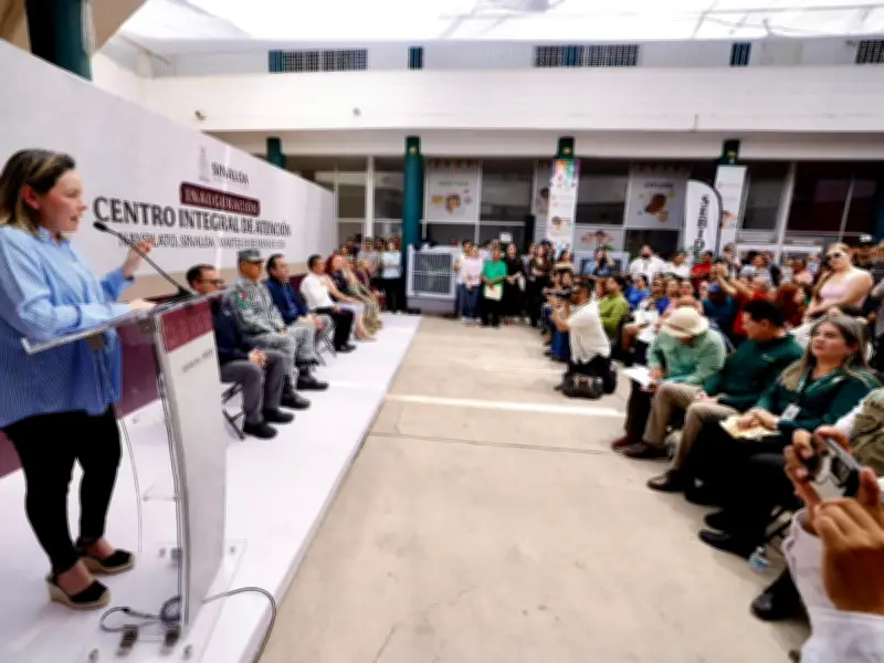 Inauguran centro integral en Villa Juárez; anuncian hospital y prepa