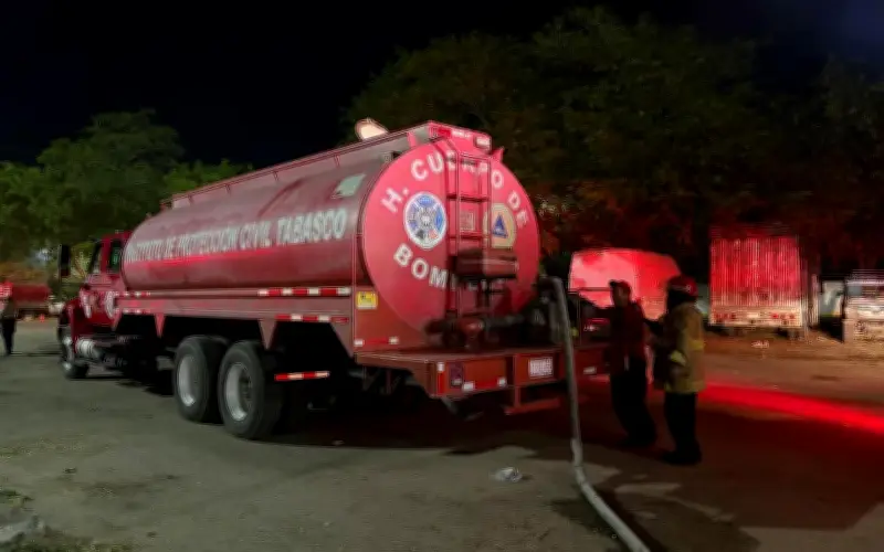 Incendio en Feria de Tabasco deja cinco muertos y pérdidas millonarias