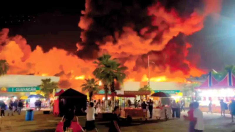 Incendio en plaza de Los Mochis deja 5 muertos y 46 heridos