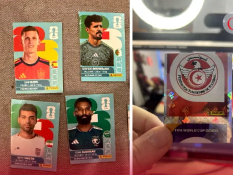 Indignación por estampas mal cortadas del Álbum Panini Mundial 2026