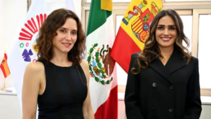 Isabel Díaz Ayuso promueve en México una narrativa de hermandad histórica
