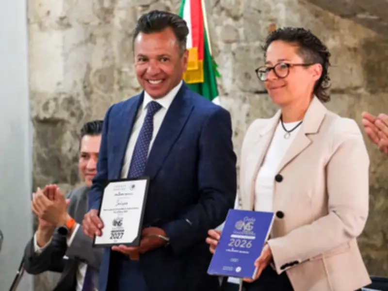 Jalisco recibe estafeta de la Guía México Gastronómico 2027