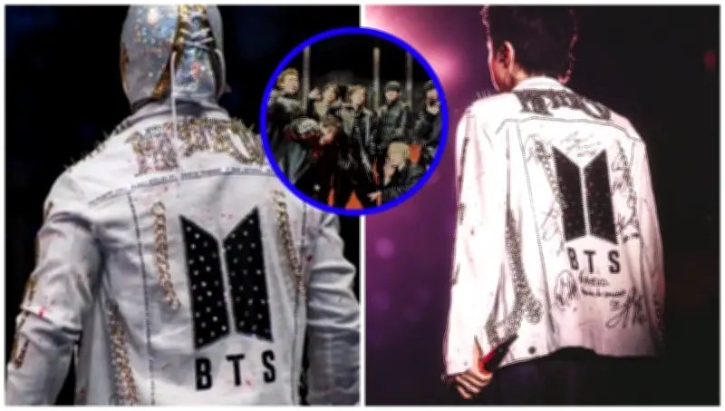 Jin de BTS conmueve con chamarra de Místico y dedicatoria en México