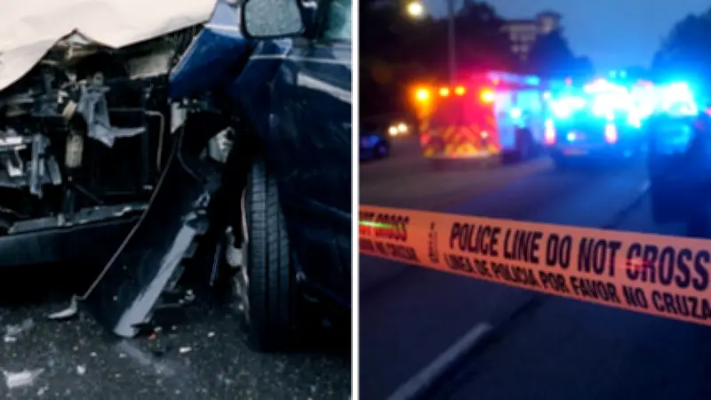 Joven sobrevive milagrosamente a choque que partió su auto en dos en EE. UU.