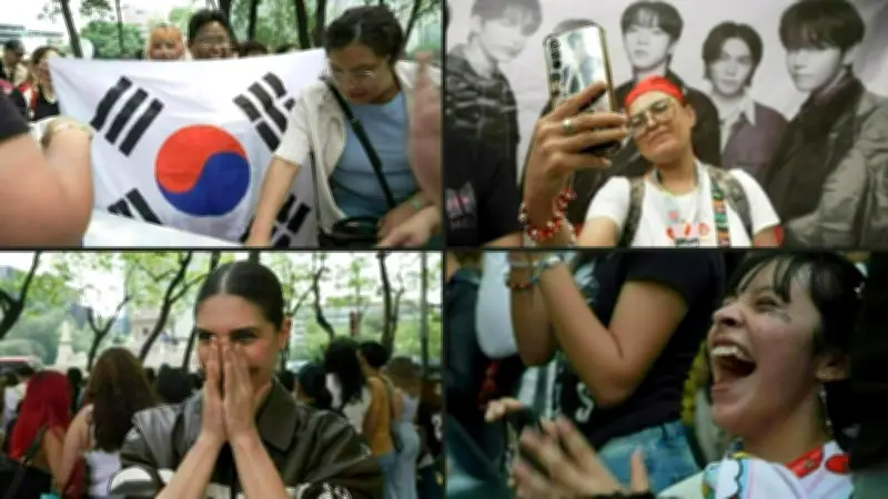 Jóvenes mexicanos enloquecen con el K-pop