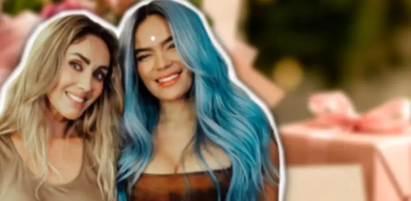 Karol G sorprende a Anahí con ramo de flores y emotiva dedicatoria en su cumpleaños 43
