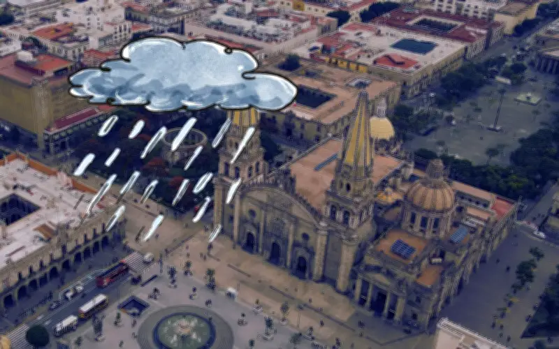 Lluvia débil en Guadalajara para el Día de las Madres este 10 de mayo